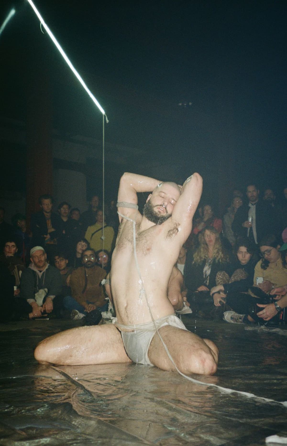 Image of Young Boy Dancing Group